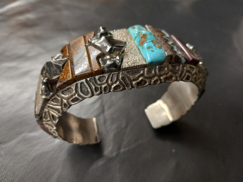 Inlay Custom Nugget Bracelet