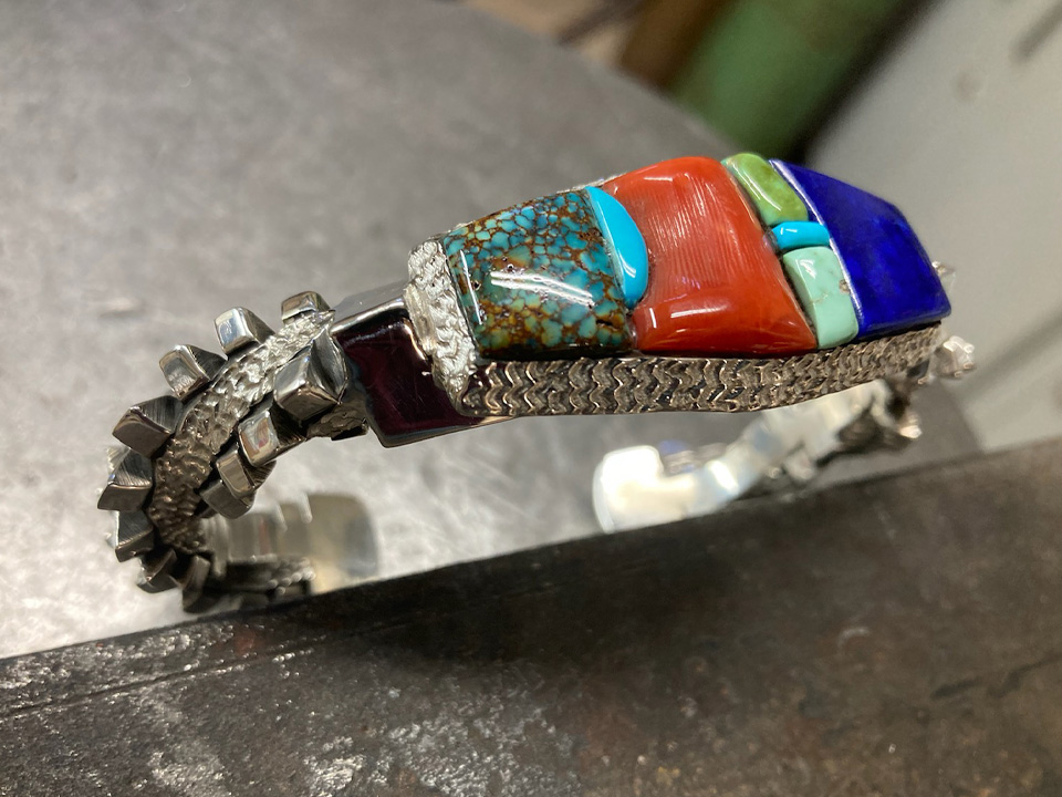 Navajo Edged Jewelry Bracelet