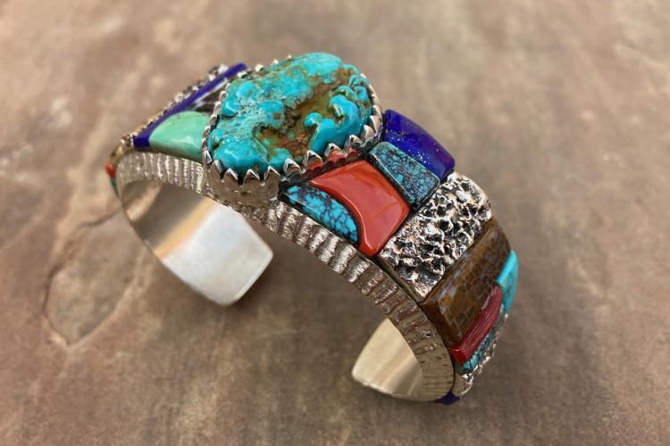 Navajo Inlay Bracelet